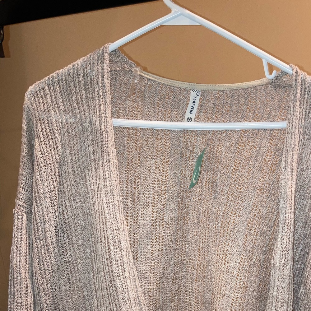 Tan sweater